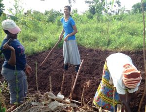 Volunteer farm work in Africa. Help communities attain food security.