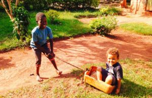 Home made toys in Uganda