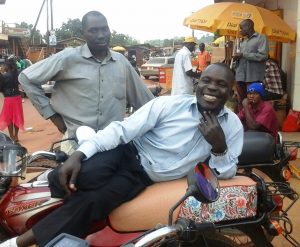 Boda Boda riders in Uganda