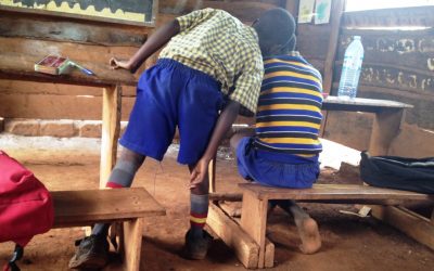 volunteer in a school in Africa