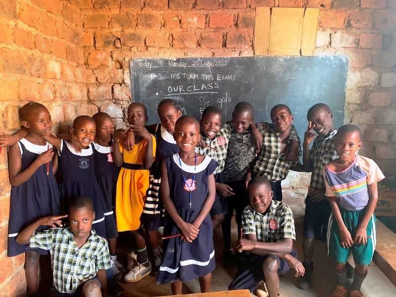 Primary School children in Uganda