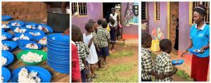 Primary school feeding program Uganda