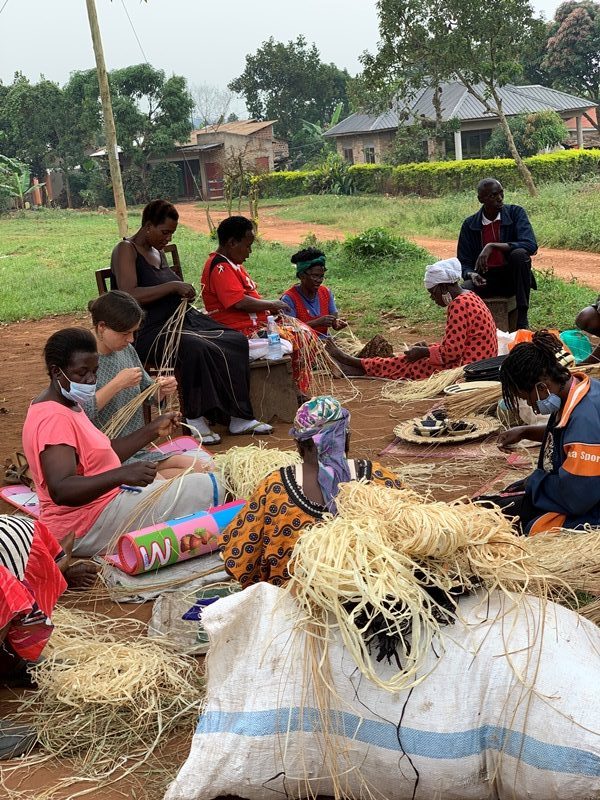women's craft circle in Uganda